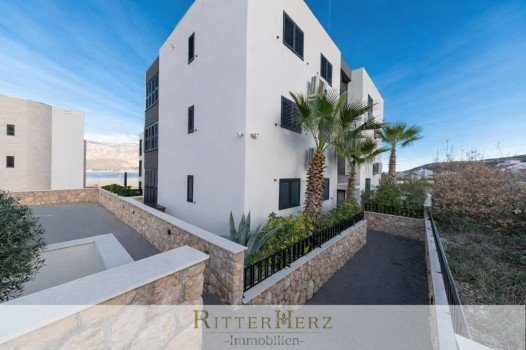 Hauptbild Moderne Gartenwohnung mit privaten Pool - nur 100 m zum Strand, Nähe Zadar in Kroatien!